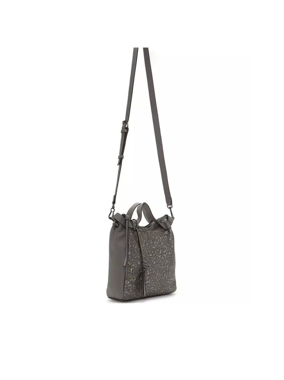 VINCE CAMUTO Alora Leather Crossbody Bag Gray MSRP$248 - Picture 3 of 16